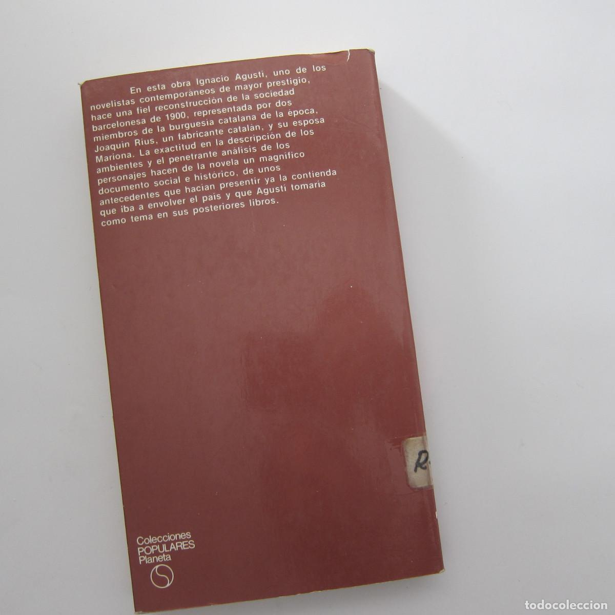 Libros de segunda mano: MARIONA REBULL - IGNACIO AGUST&Iacute; (PLANETA) NOVELA - Foto 3