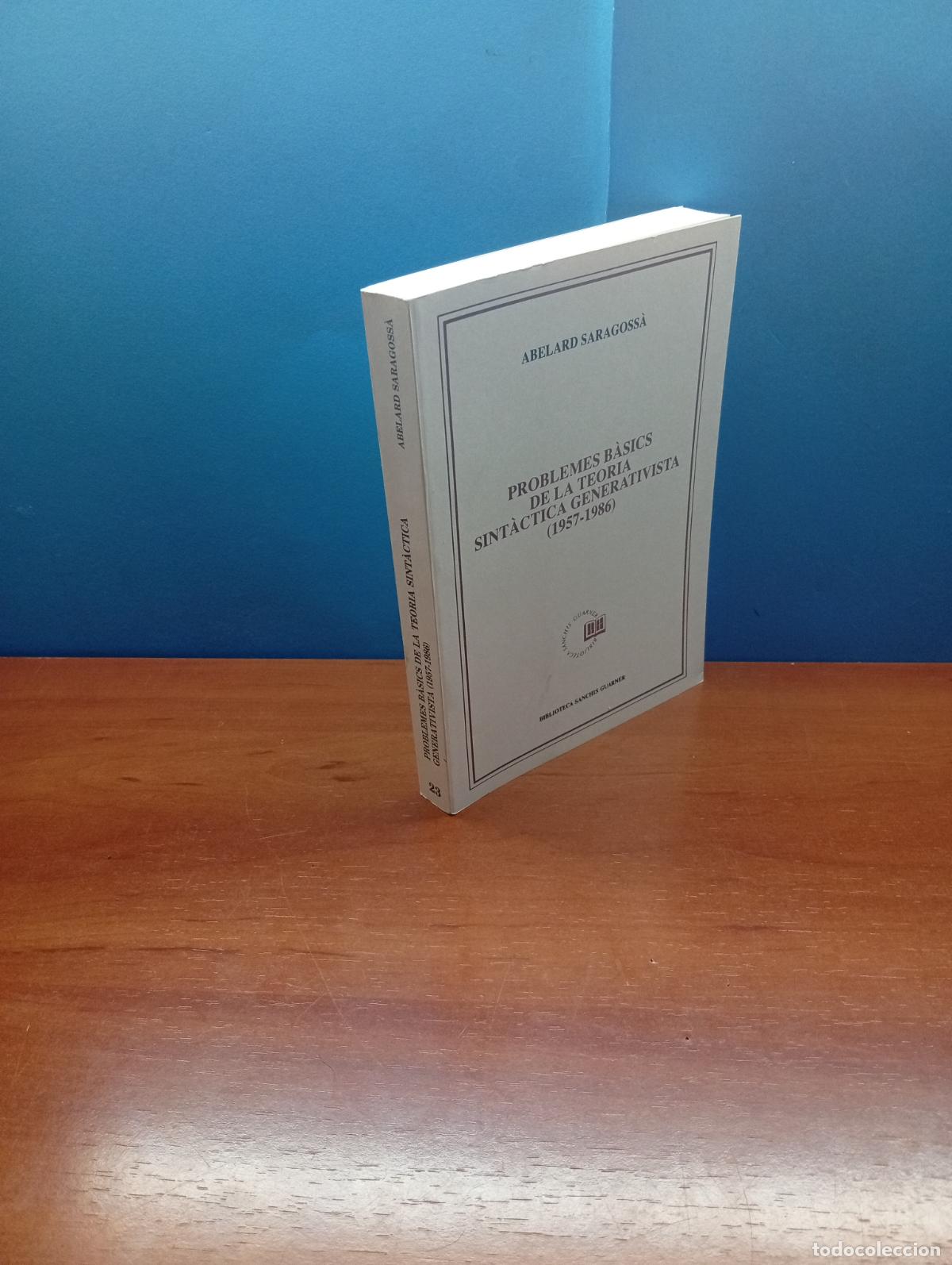 Libros de segunda mano: Problemes b&agrave;sics de la teoria sint&agrave;ctica generativista (1957-1986).- Abelard Saragoss&agrave;