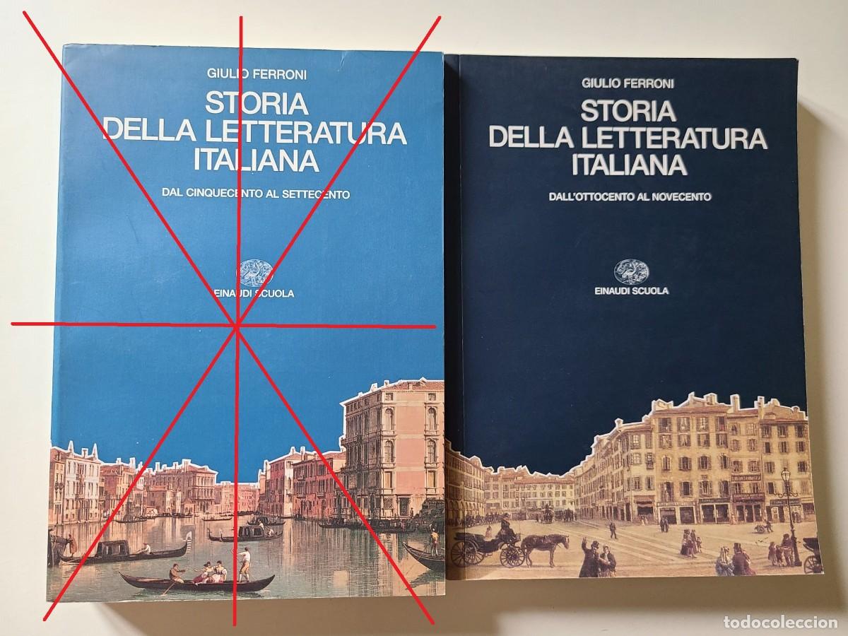 Libros de segunda mano: Storia della letteratura italiana Giulio Ferroni 1 Tomo