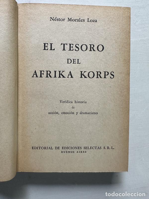Livros em segunda m&atilde;o: El tesoro del Afrika Korps - Morales Loza Nestor