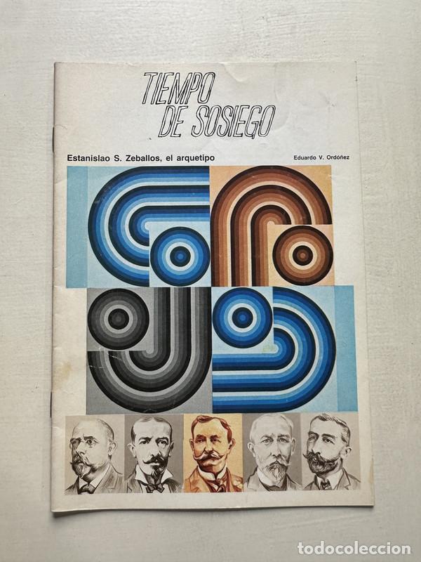 Libri di seconda mano: Tiempo de sosiego - Ordo&ntilde;ez Eduardo V.