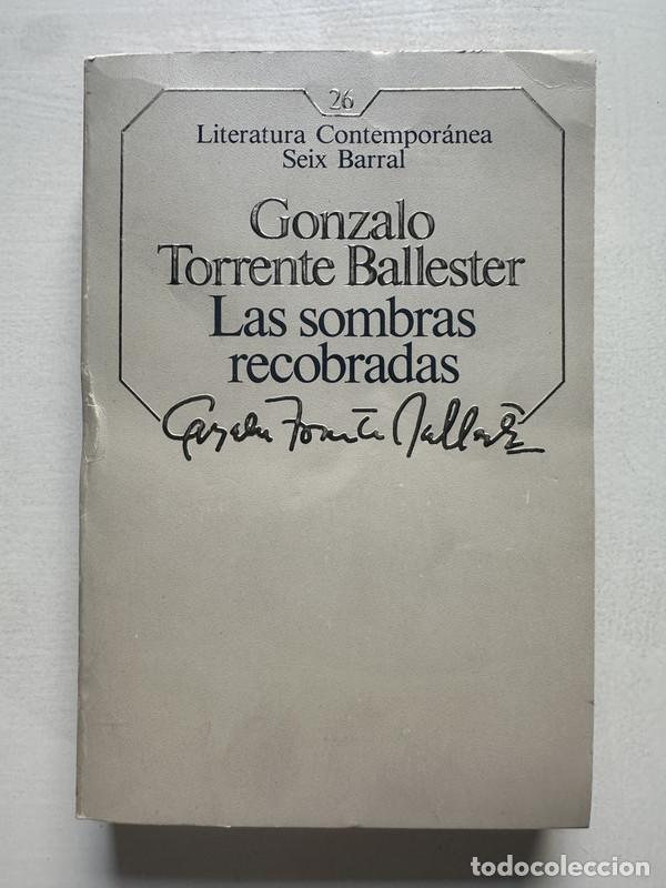 Livros em segunda m&atilde;o: Las sombras recobradas - Torrente Ballester Gonzalo