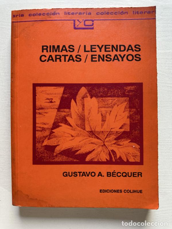 Libros de segunda mano: Rimas / Leyendas / Cartas / Ensayos - Becquer Gustavo A.