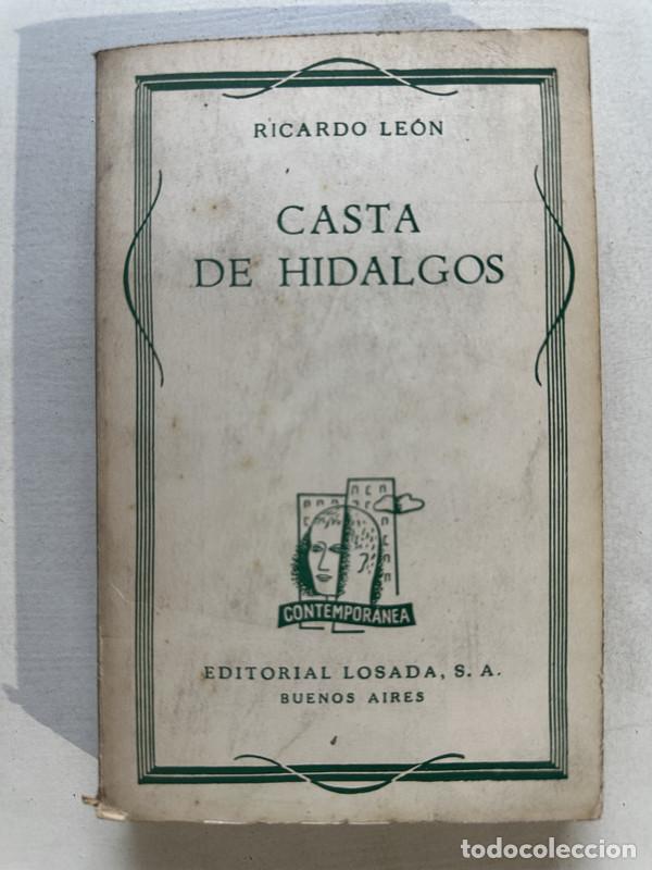 Libros de segunda mano: Casta de hidalgos - Leon Ricardo - Foto 1