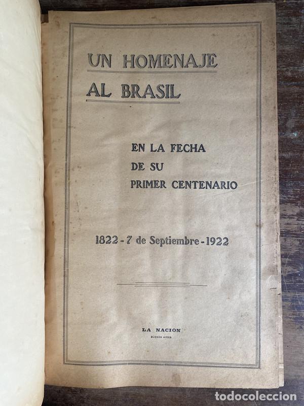 Libros de segunda mano: Un homenaje al Brasil - -