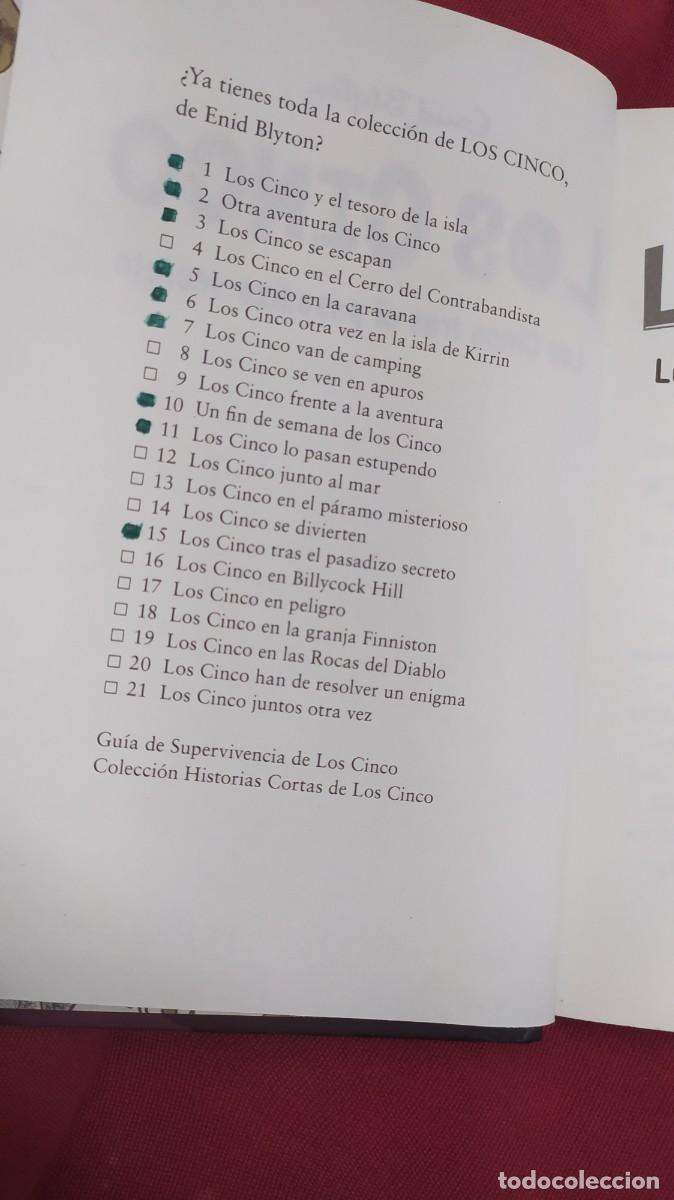 Libros de segunda mano: Libro Los cinco tras el pasadizo secreto - Foto 4