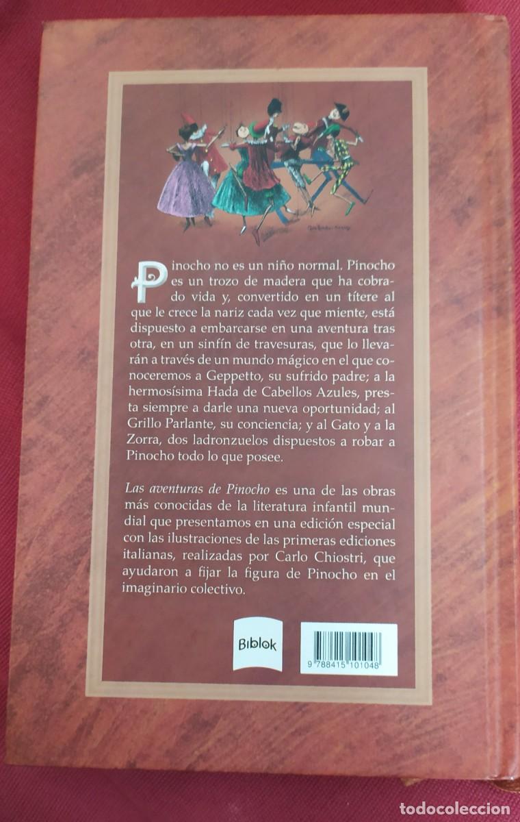 Libros de segunda mano: Libro Las aventuras de Pinocho. Carlo Collodi - Foto 3