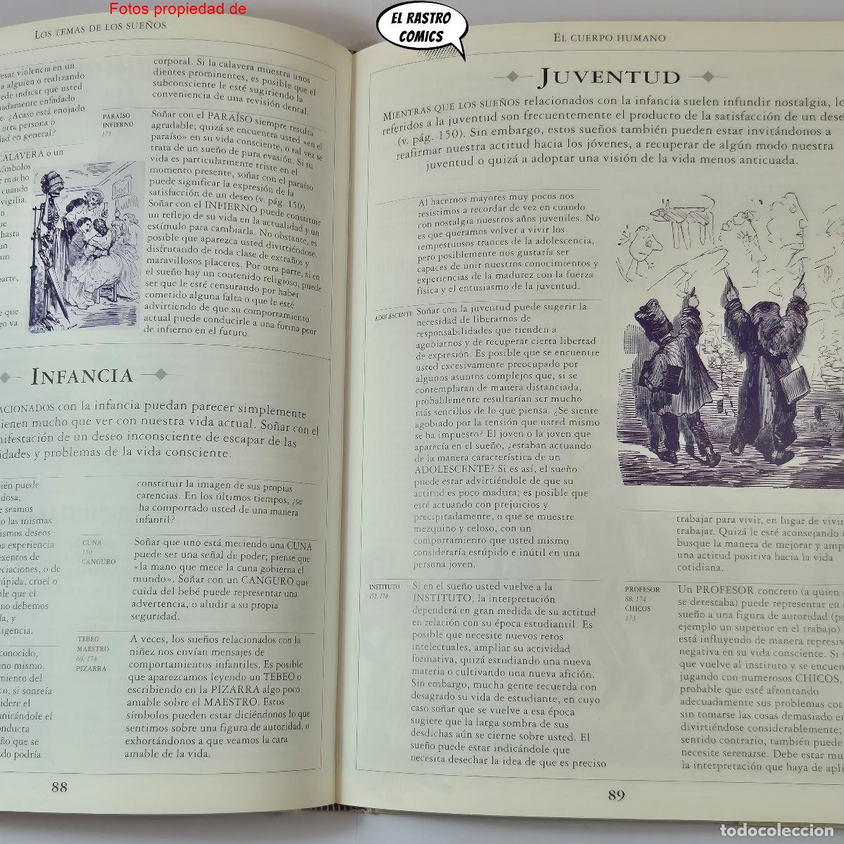 Libros de segunda mano: El gran libro de los sue&ntilde;os, Julia Derek Parker, ed Grijalbo 1995, A2 - Foto 7