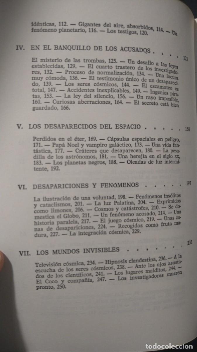 Libros de segunda mano: DESAPARICIONES MISTERIOSAS - COLECCI&Oacute;N OTROS MUNDOS - Foto 4