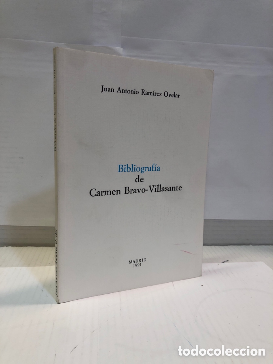 Gebrauchte B&uuml;cher: Bibliografia de Carmen Bravo-Villasante - Juan Antonio Ramirez Ovelar