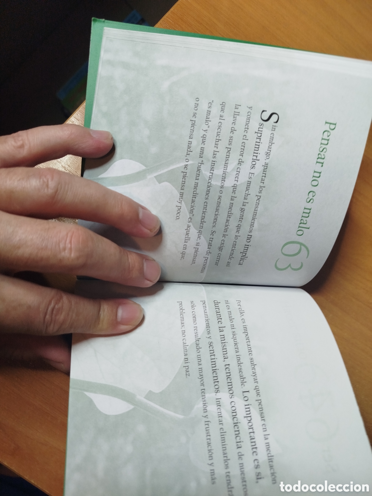 Libros de segunda mano: El poder de la atenci&oacute;n. Jon kabat zinn. Extractos de vivir con plenitud las crisis. - Foto 3