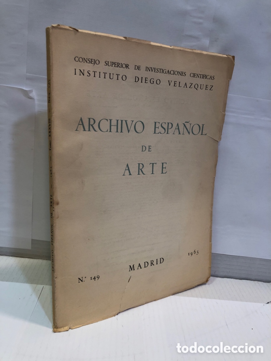 Livres d'occasion: Archivo Espa&ntilde;ol de Arte. N&ordm; 149, 1965