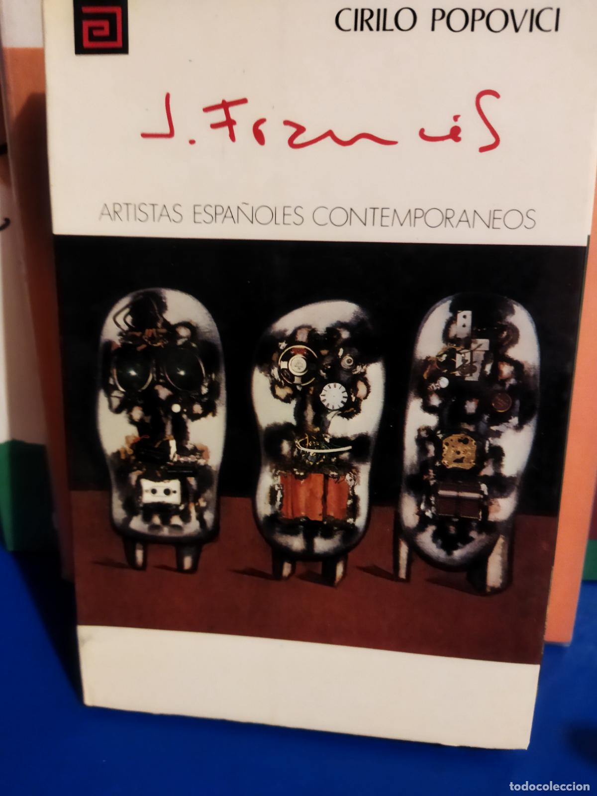 Libros de segunda mano: Juana franc&eacute;s artistas espa&ntilde;oles contempor&aacute;neos