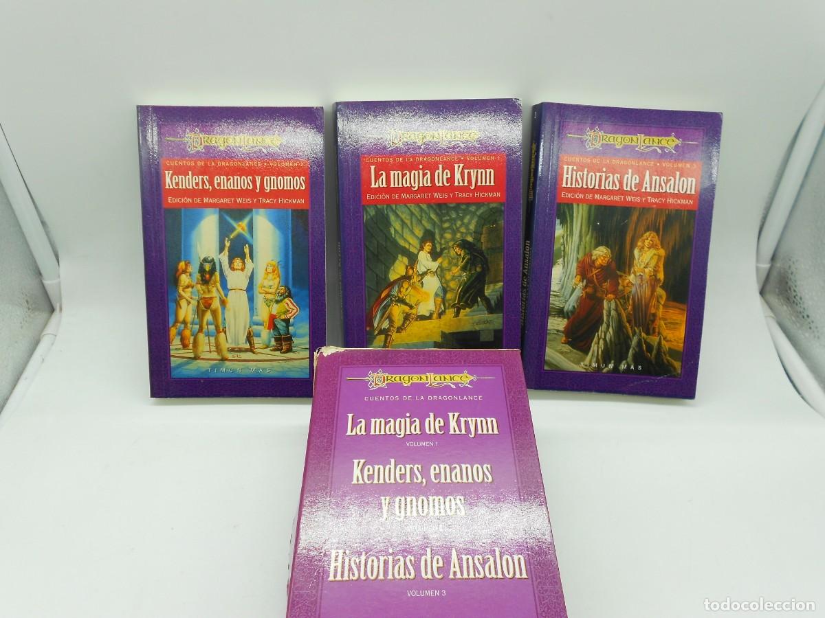 Gebrauchte B&uuml;cher: lote dragon lance 1-2-3