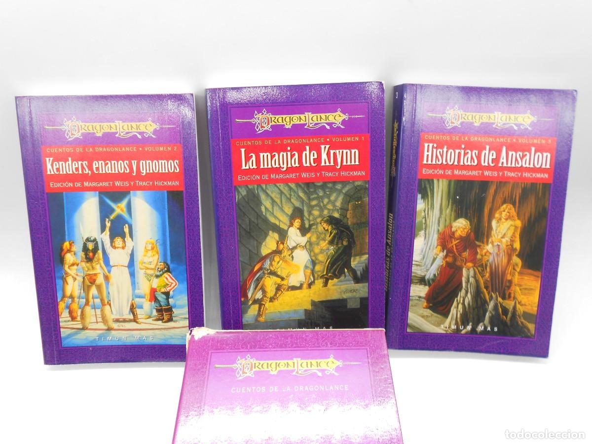 Libros de segunda mano: lote dragon lance 1-2-3 - Foto 2