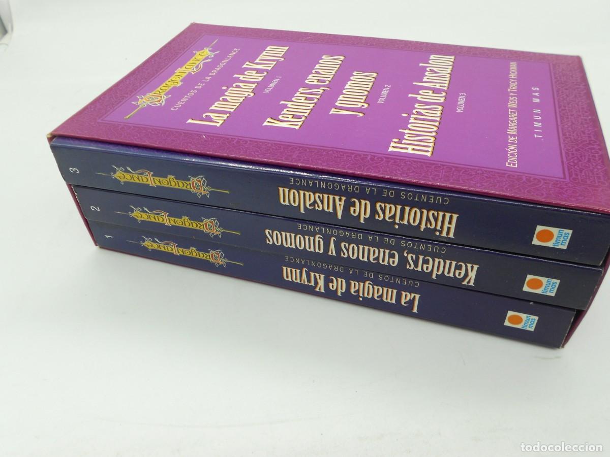 Libros de segunda mano: lote dragon lance 1-2-3 - Foto 3