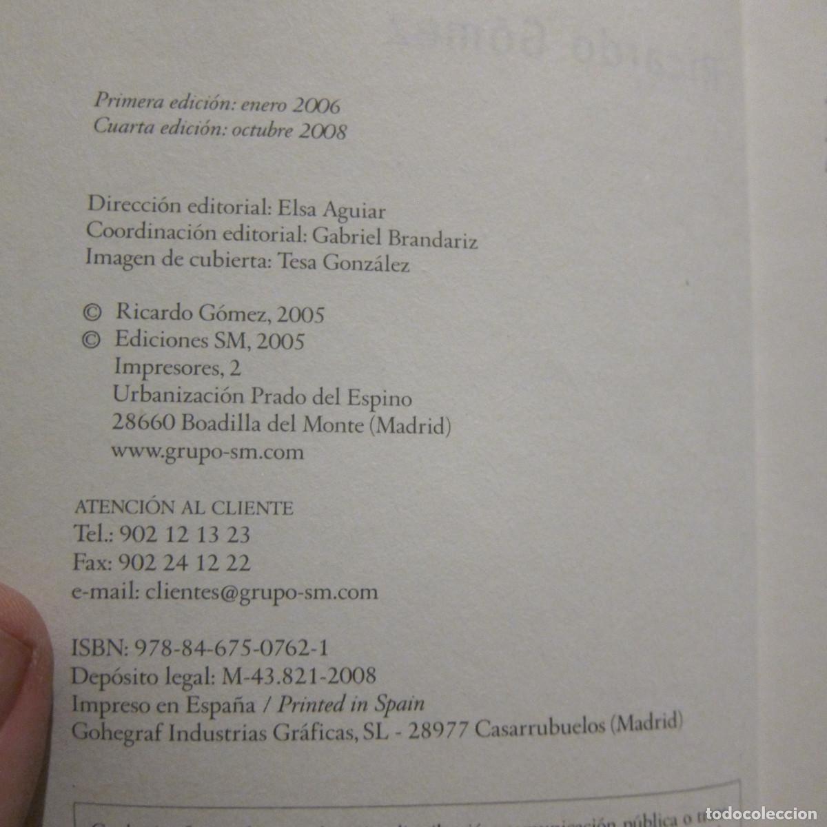 Libros de segunda mano: 3333 - RICARDO G&Oacute;MEZ (SM) INFANTIL - Foto 7