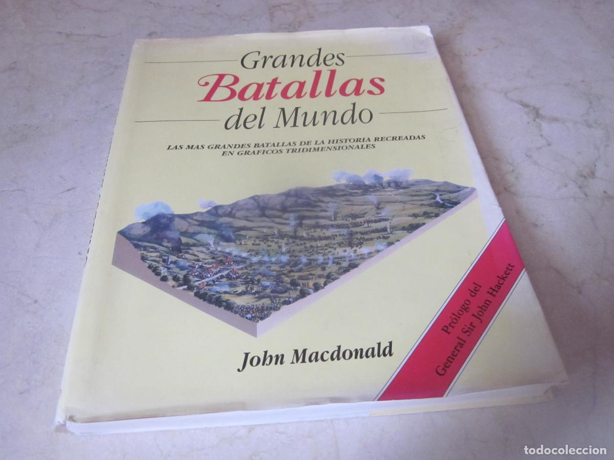 Libros de segunda mano: JOHN MACDONALD - GRANDES BATALLAS DEL MUNDO - EDICIONES FOLIO 1989