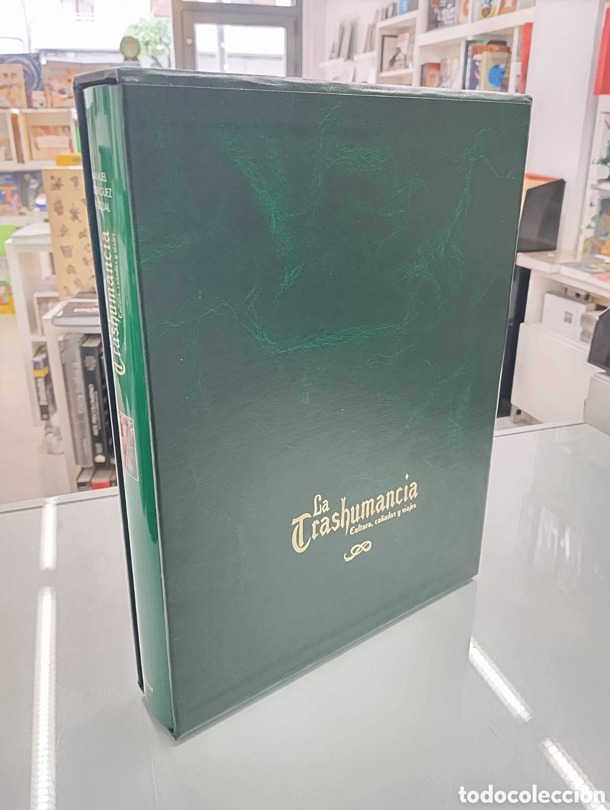 Libros de segunda mano: LA TRASHUMANCIA CULTURA CA&Ntilde;ADAS Y VIAJES Manuel Rodr&iacute;guez Pascual Mesta Ganaderia Pastor Leon NUEVO