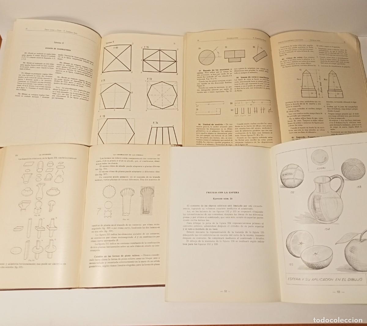 Libros de segunda mano: 4 LIBROS DE DIBUJO ANTIGUOS - Foto 2