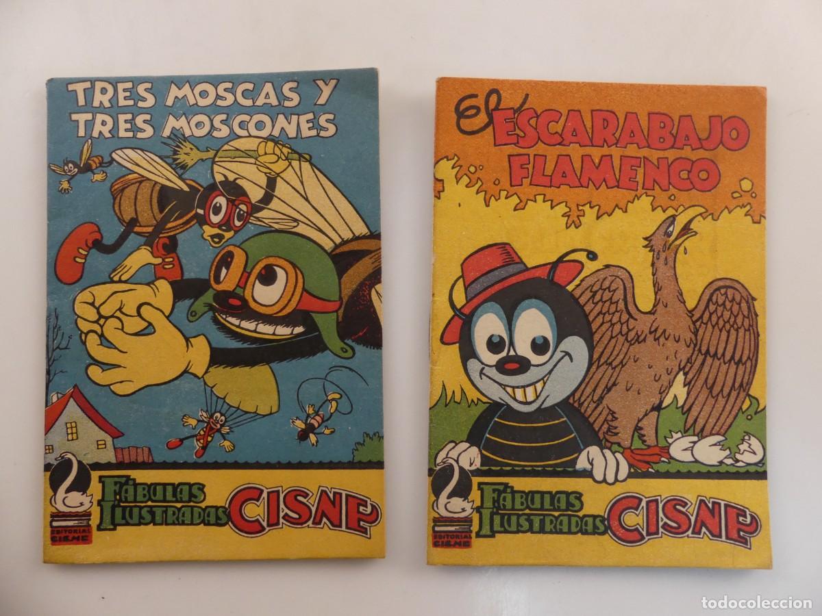 Livros em segunda m&atilde;o: CONJUNTO DE 2 LIBROS DE EDITORIAL CISNE &ndash; FABULAS ILUSTRADAS