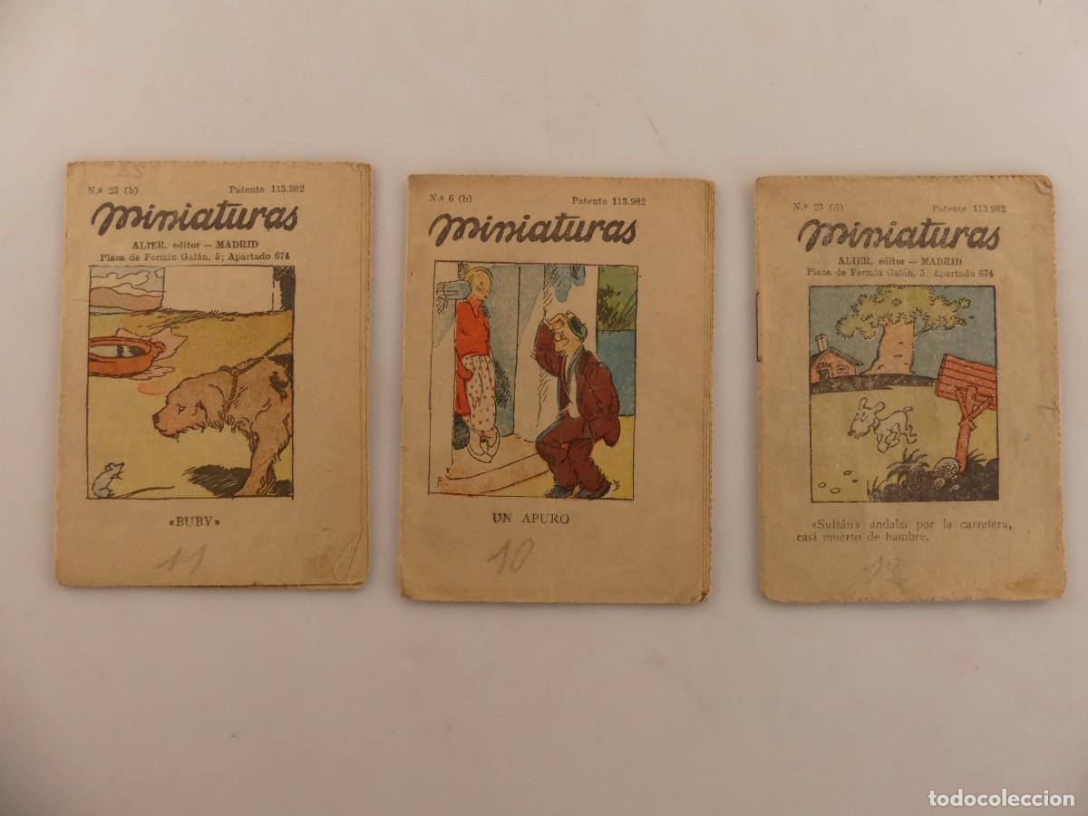 Libros de segunda mano: LOTE DE 3 CUENTOS MINIATURAS EDITORIAL ALIER