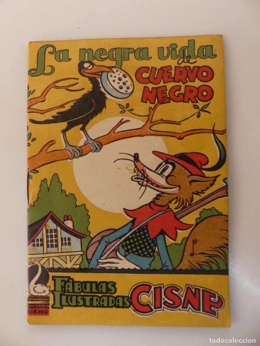 Livros em segunda m&atilde;o: CUENTO LA NEGRA VIDA DE CUERVO NEGRO EDITORIAL CISNE &ndash; FABULAS ILUSTRADAS