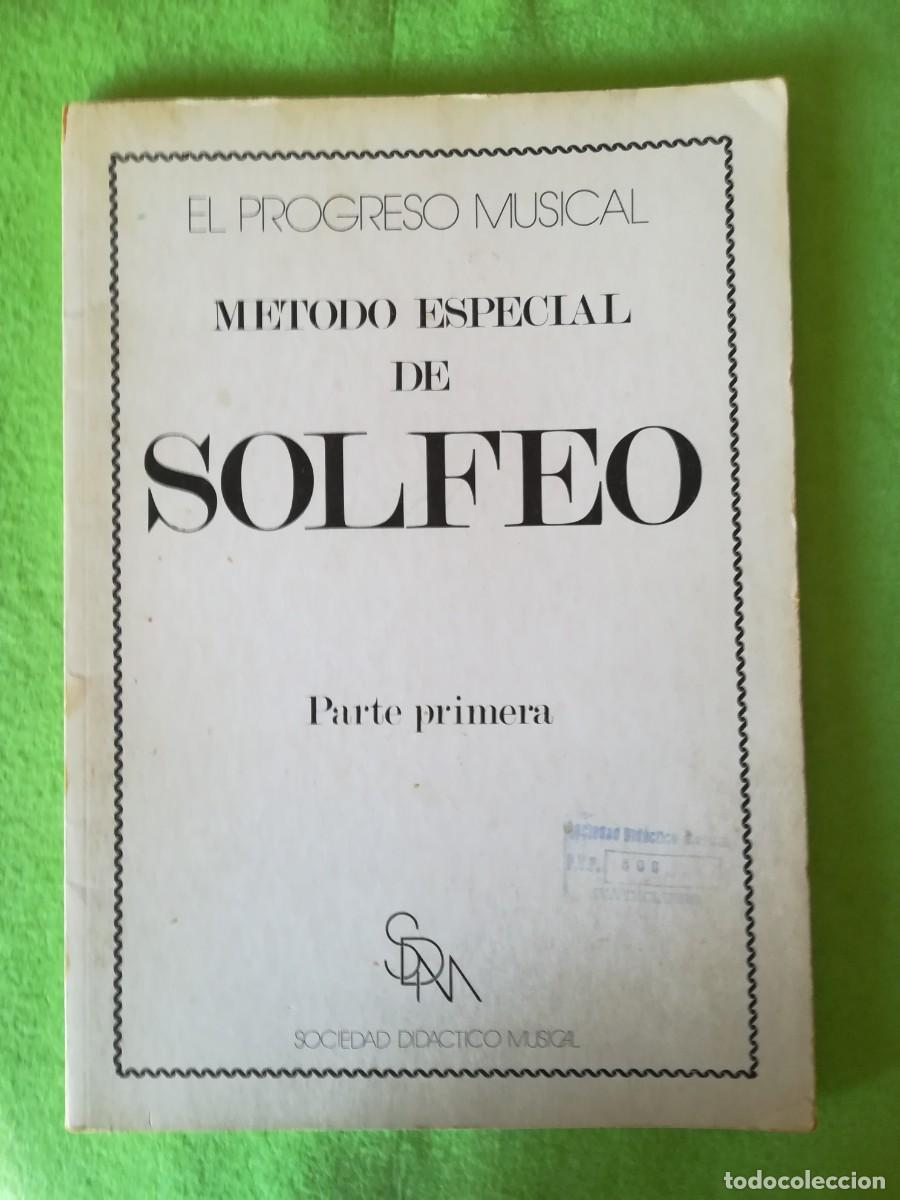 Libros de segunda mano: El progreso musical metodo especial de solfeo parte primera 1979
