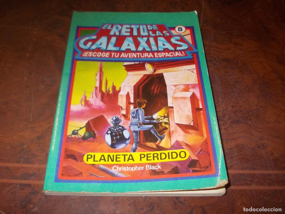 Libros de segunda mano: El reto de las Galaxias n&ordm; 8 Escoge tu aventura espacial. Planeta perdido. Christopher Black. 1.986