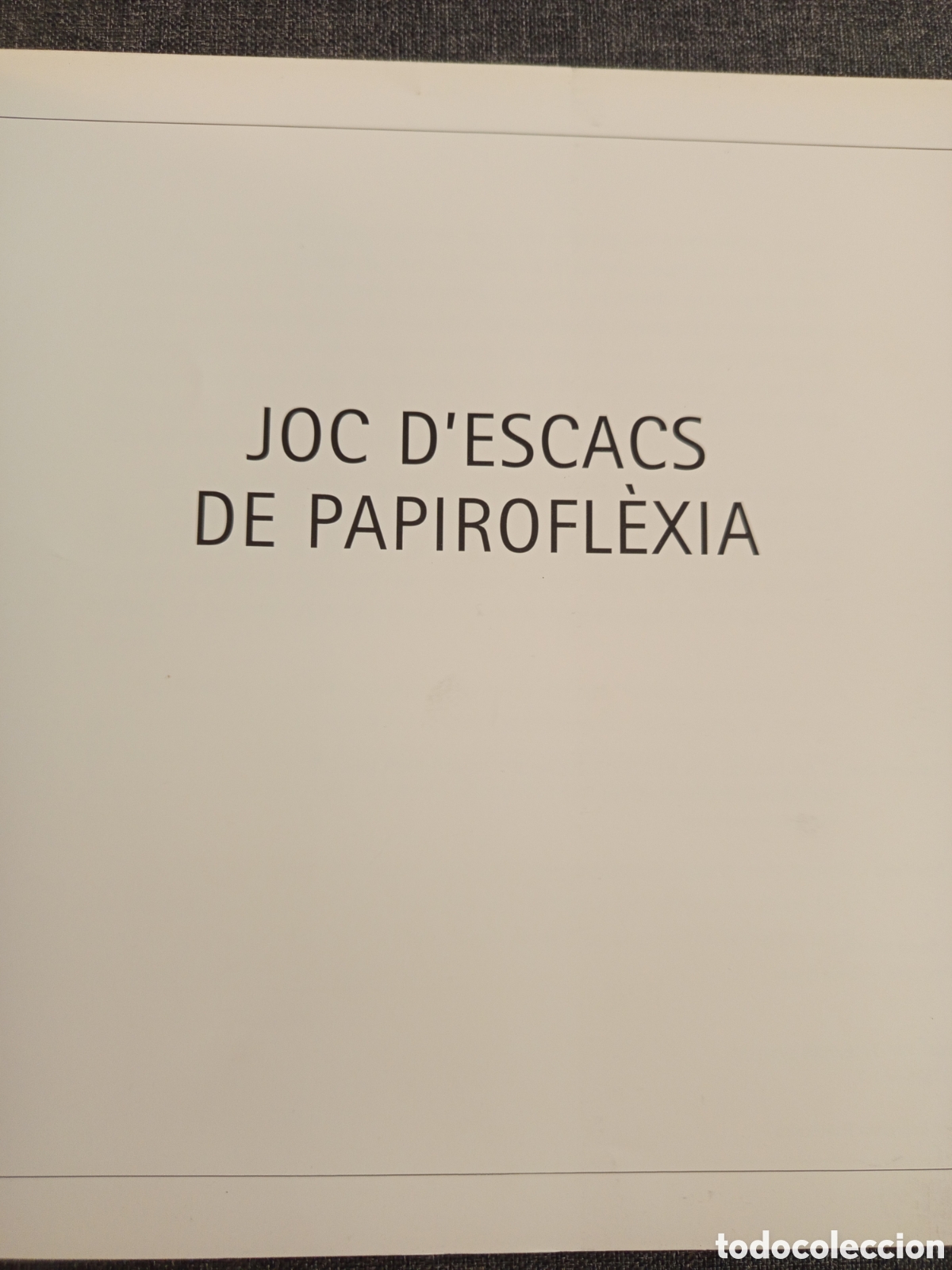 Libros de segunda mano: JOC DESCACS DE PAPIROFLEXIA (PAVIA) - Foto 2