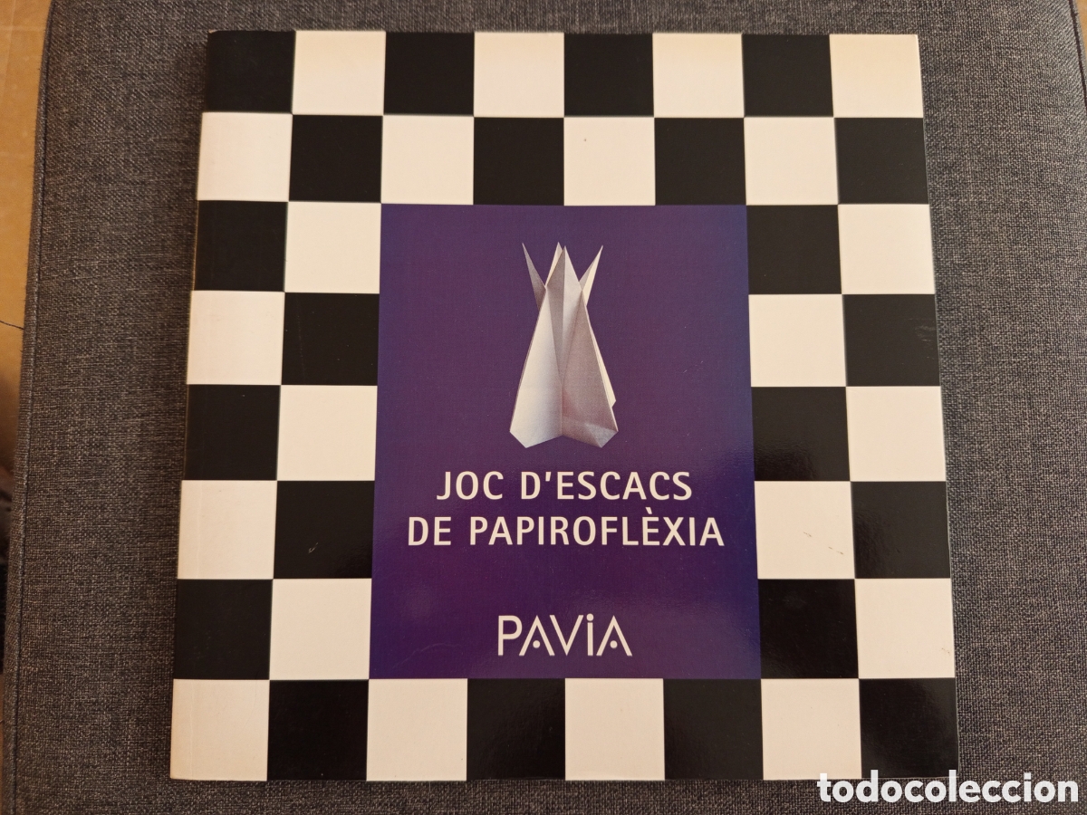 Libros de segunda mano: JOC D'ESCACS DE PAPIROFLEXIA (PAVIA)