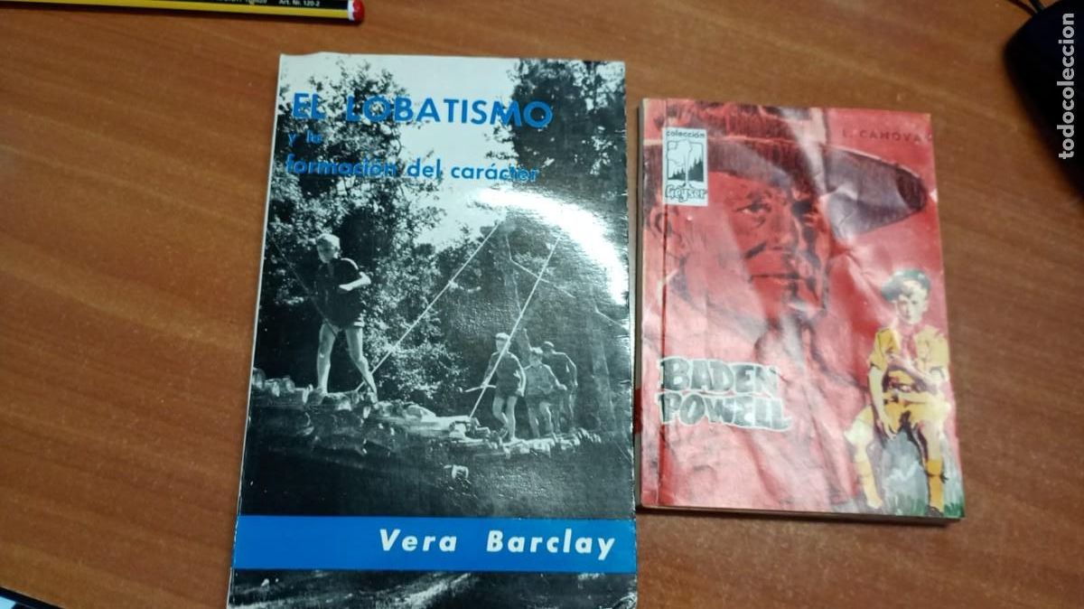 Libros de segunda mano: Lote Scouts: El lobatismo y la formaci&oacute;n del car&aacute;cter (Vera Barclay), y Baden Powell (L. C&aacute;novas)