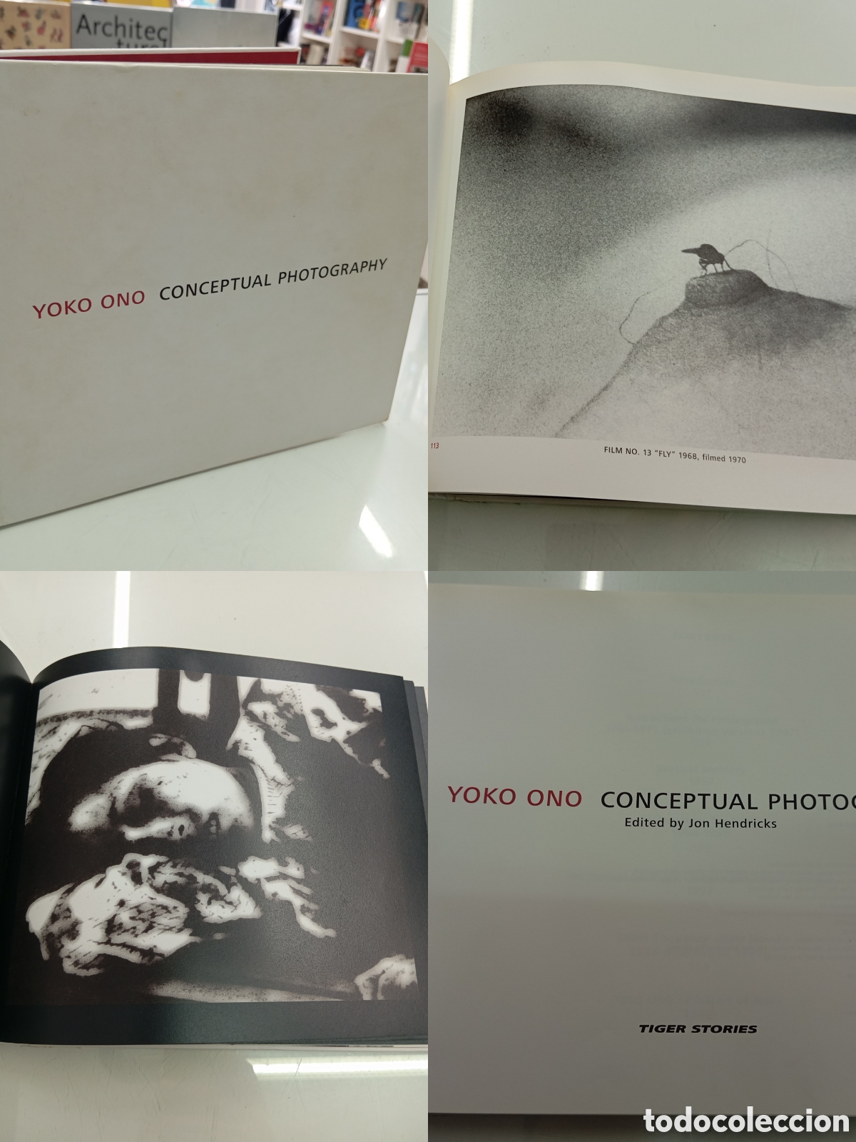 Libros de segunda mano: YOKO ONO. CONCEPTUAL PHOTOGRAPHY. JON HENDRICKS. TIGER STORIES. 1&ordf; EDICI&Oacute;N 2015 BEATLES JOHN LENNON