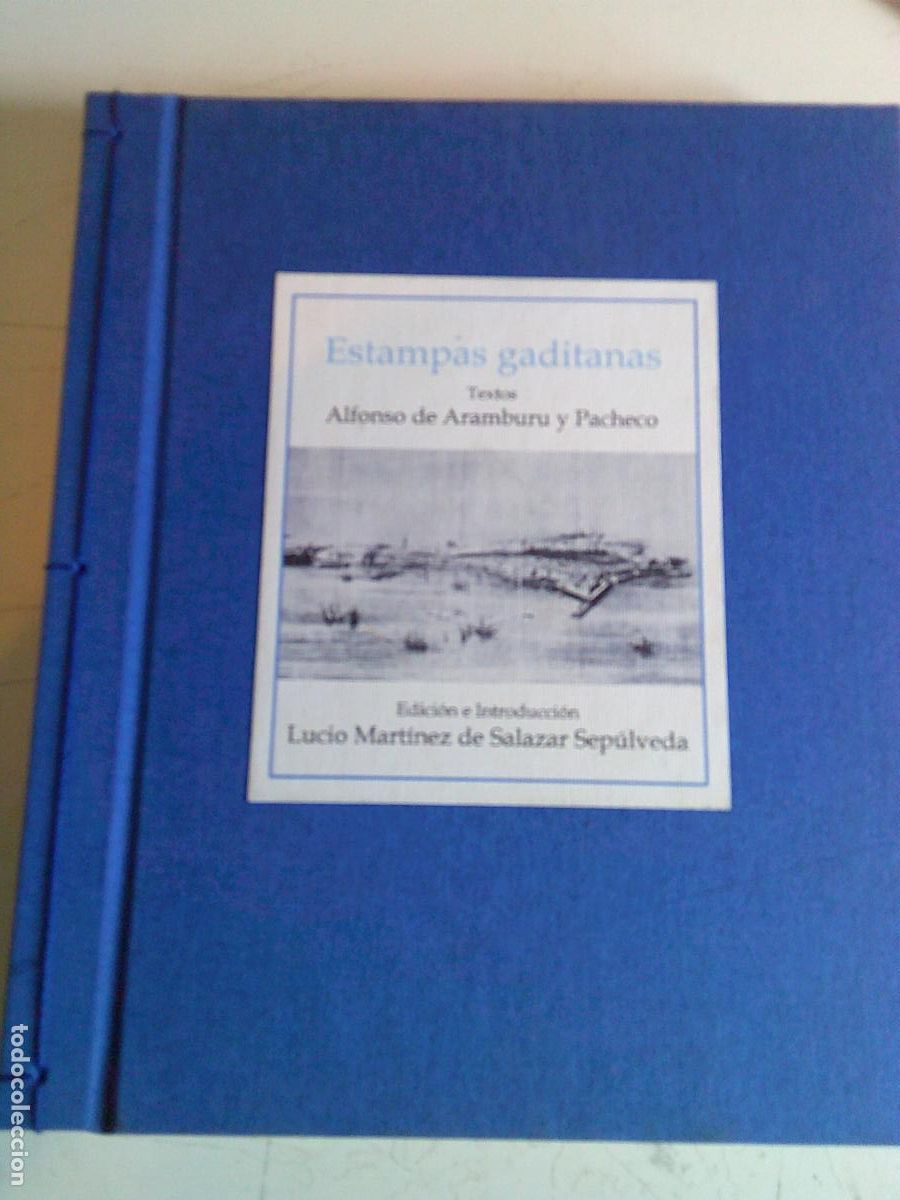 Libros de segunda mano: Estampas Gaditanas Alfonso Aramburu y Pacheco