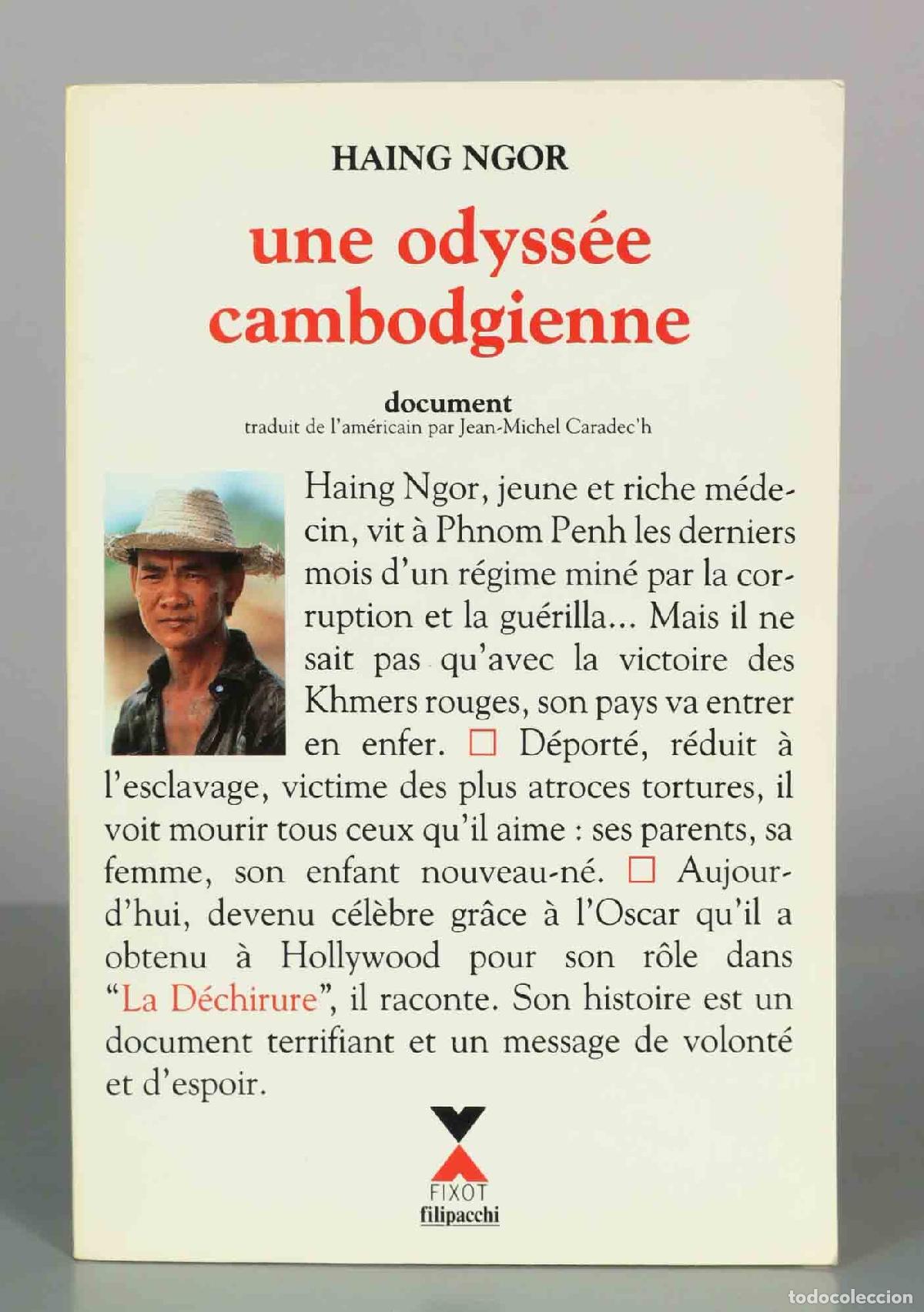 Libros de segunda mano: Une odyss&eacute;e cambodgienne - Haing Ngor - Fixot filipacchi