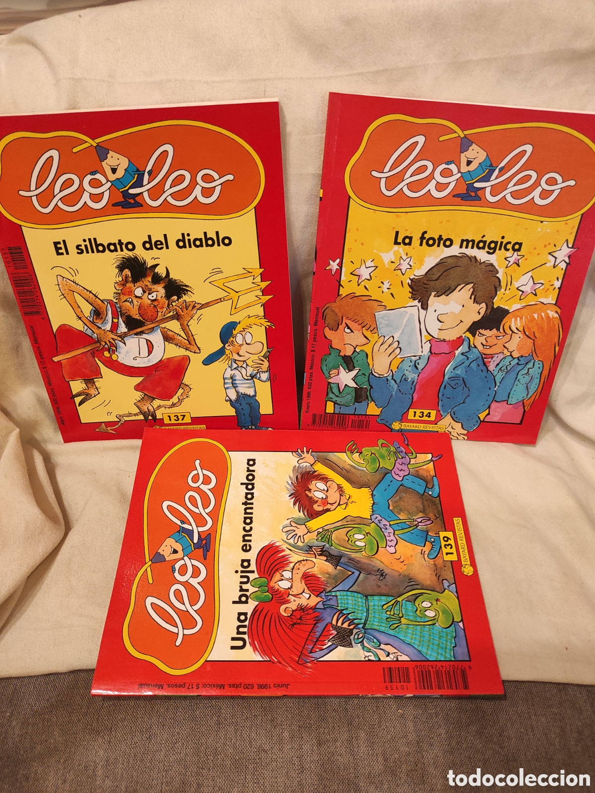 Libros de segunda mano: LEO LEO12 NUMEROS BAYARD REVISTAS JOVENES