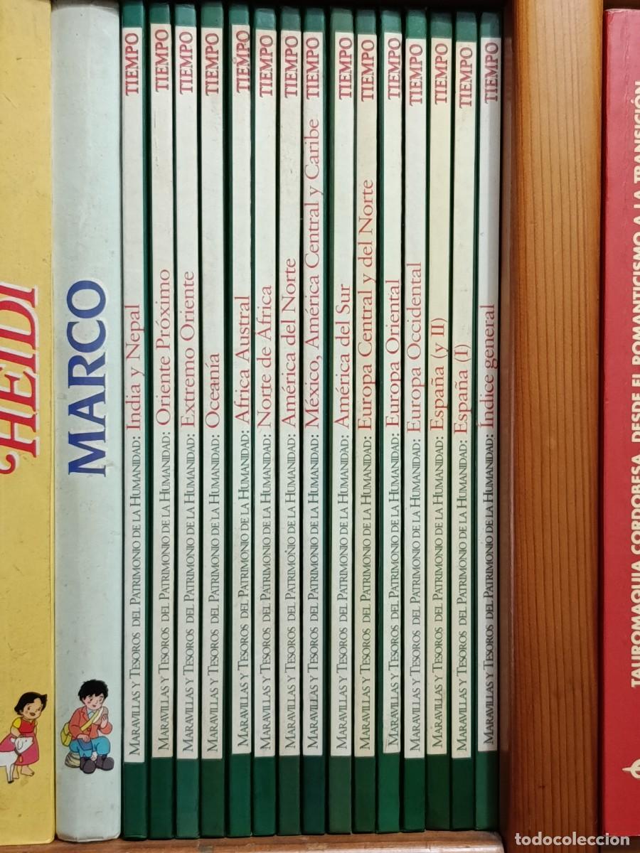 Livros em segunda m&atilde;o: 15 TOMOS MARAVILLAS Y TESOROS DEL PATRIMONIO DE LA HUMANIDAD