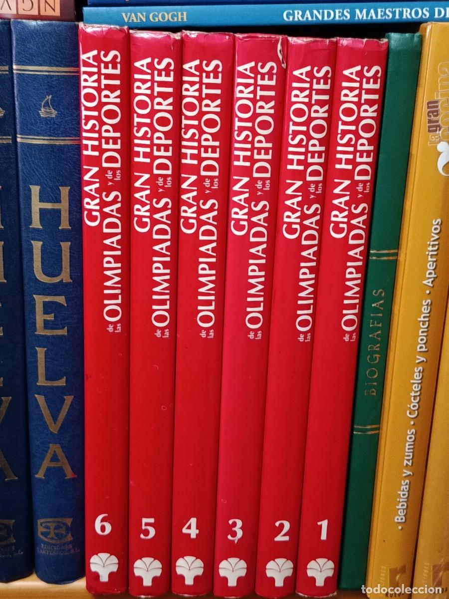 Livres d'occasion: GRAN HISTORIA DE LAS OLIMPIADAS Y LOS DEPORTES 6 TOMOS
