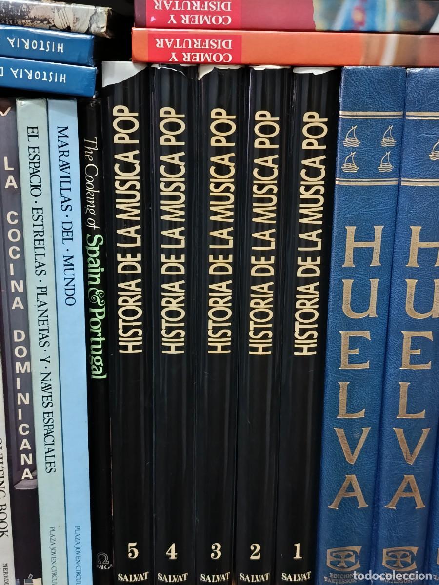 Libros de segunda mano: HISTORIA DE LA MUSICA POP 5 TOMOS SALVAT