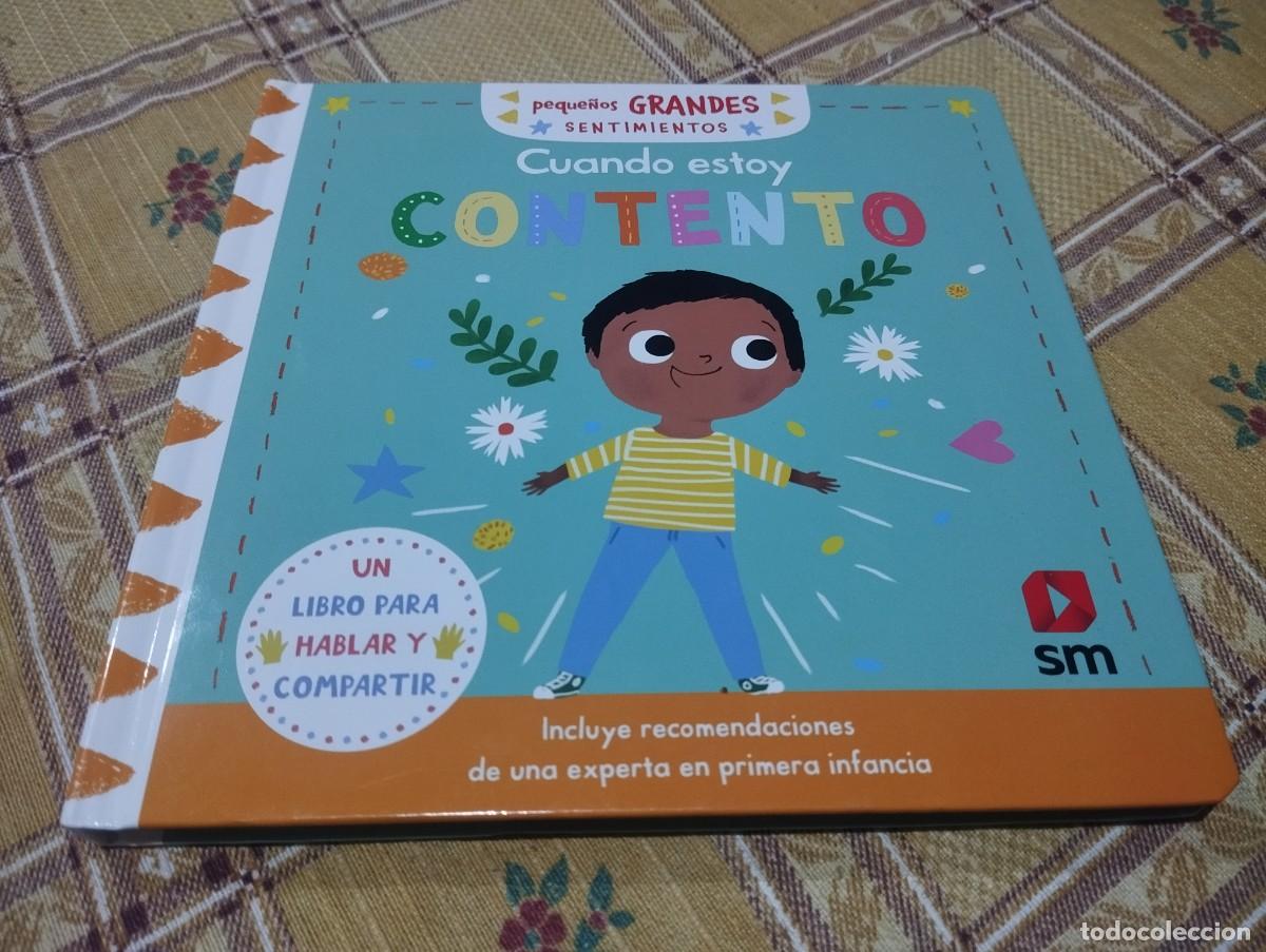 Libros de segunda mano: CUANDO ESTOY CONTENTO / ILUSTRACIONES MARIE PARUIT / UN LIBRO DE JUEGOS PARA HABLAR Y COMPARTIR