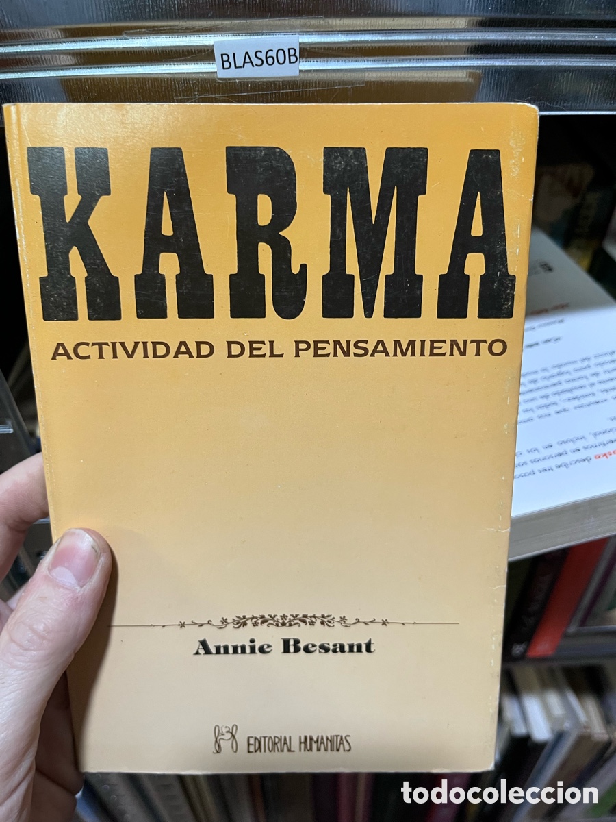 Libros de segunda mano: Blas60B Karma. Actividad del pensamiento - Annie Besant
