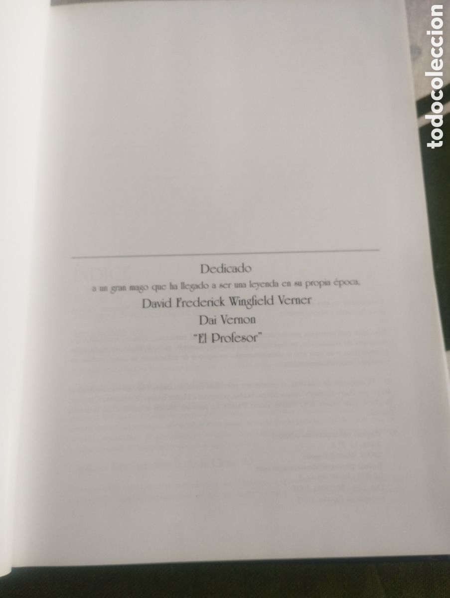 Gebrauchte B&uuml;cher: El libro de Dai Vernon libro de Magia a&ntilde;o 2005