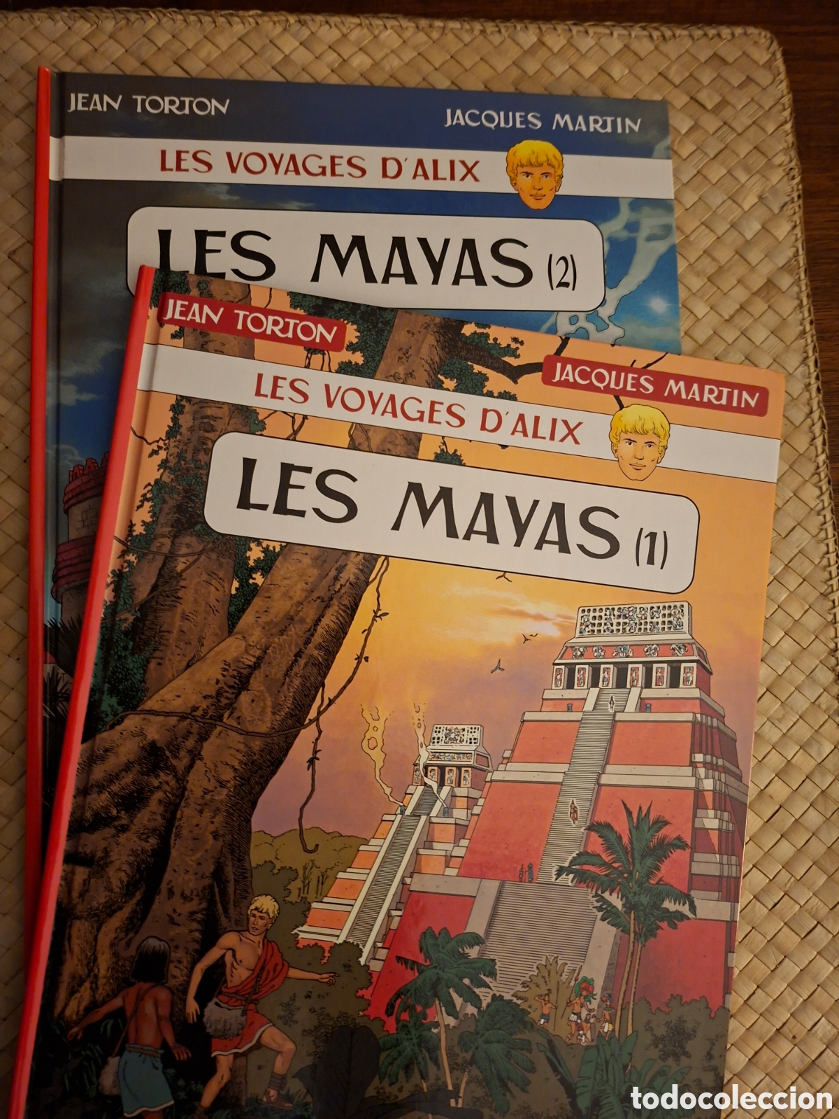 Gebrauchte B&uuml;cher: LES VOYAGES D'ALIX, LES MAYAS vol. 1 y 2 (EN FRANCES)