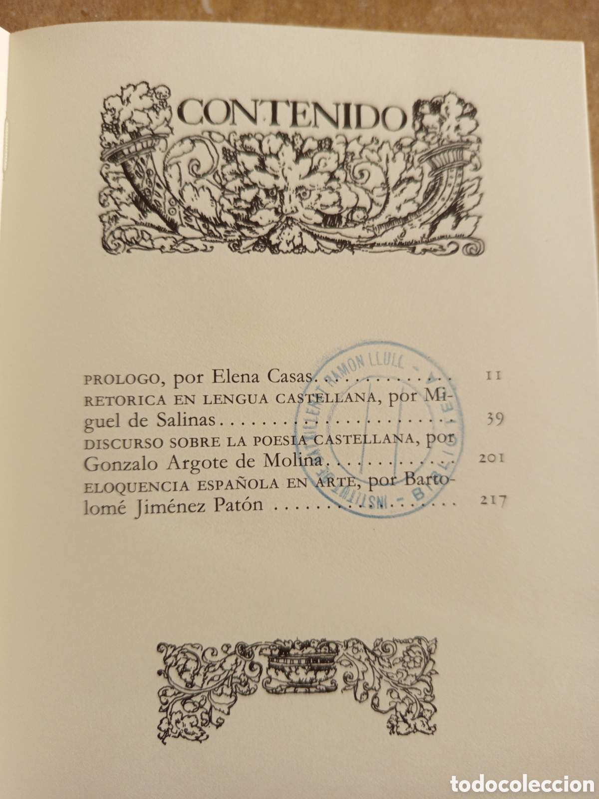 Libros de segunda mano: LA RETORICA EN ESPA&Ntilde;A (ELENA CASAS) - Foto 4