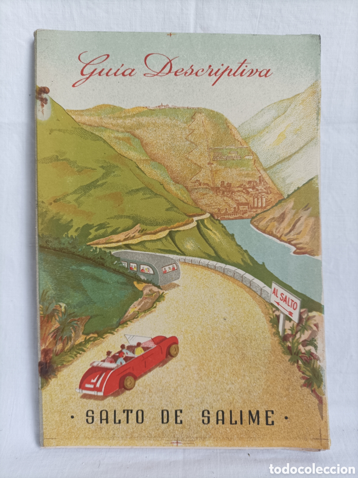 Libros de segunda mano: ASTURIAS. SALTO DE SALIME. Guia descriptiva. 1954.
