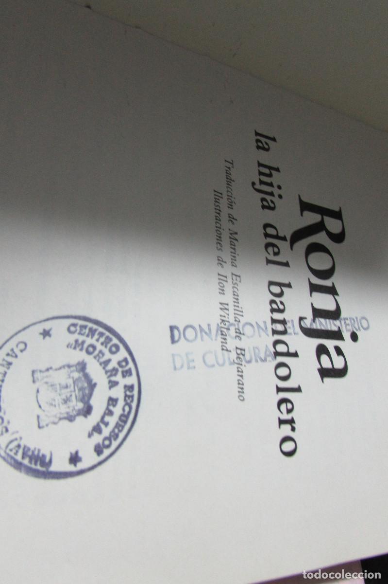 Libros de segunda mano: RONJA, LA HIJA DEL BANDOLERO - Foto 5