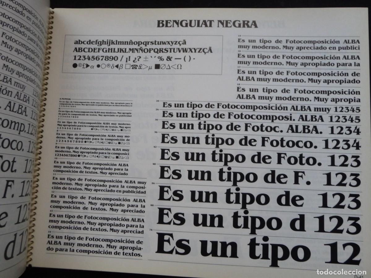 Libros de segunda mano: alba FOTOCOMPOSICION. 1987 - Foto 4