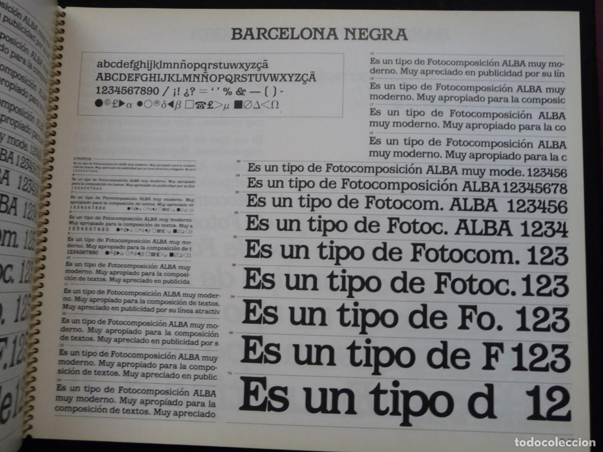 Libros de segunda mano: alba FOTOCOMPOSICION. 1987 - Foto 5