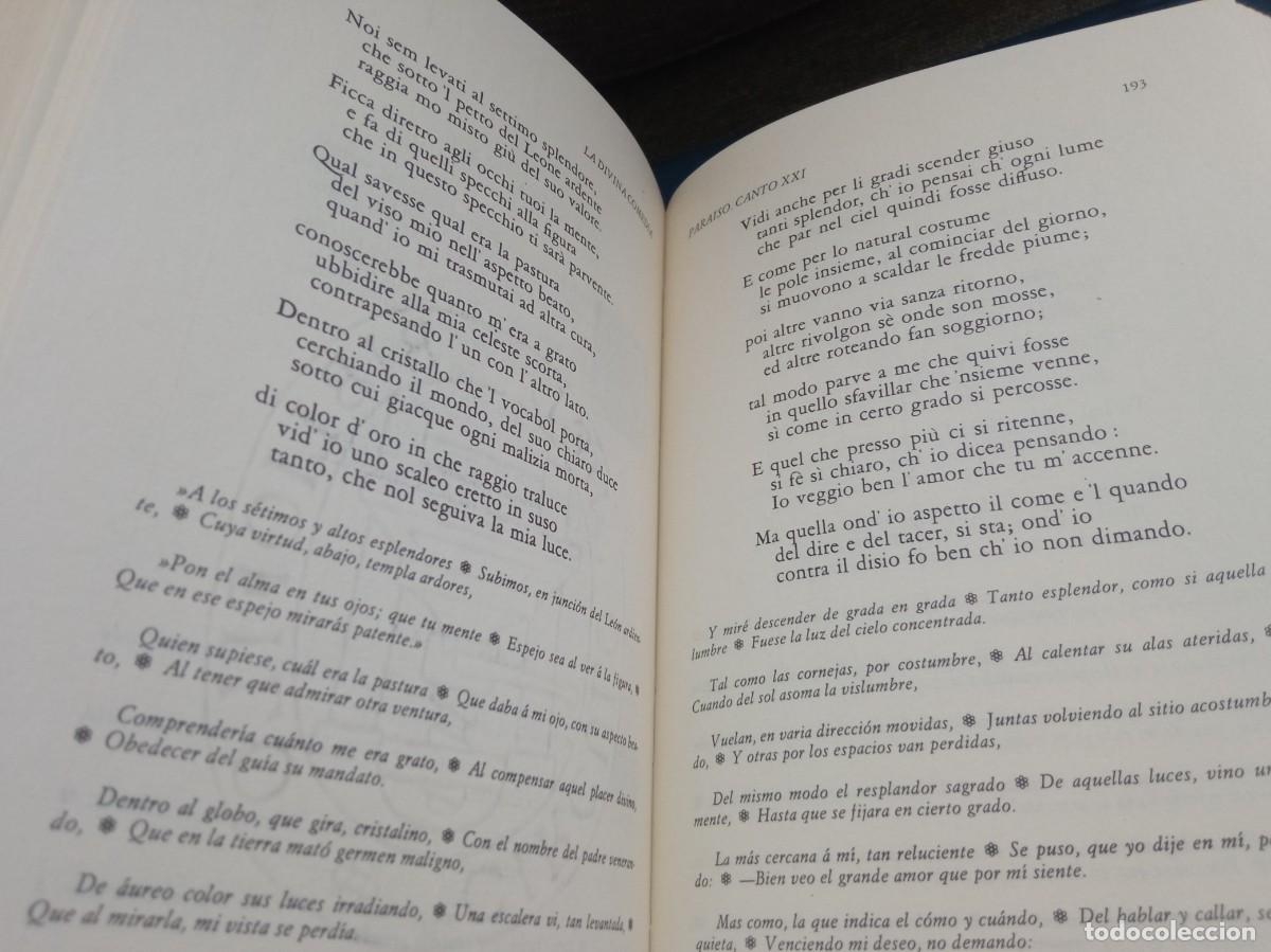 Libros de segunda mano: DANTE - LA DIVINA COMEDIA (3 VOL.). C&Iacute;RCULO DEL BIBLI&Oacute;FILO, 1975. - Foto 7