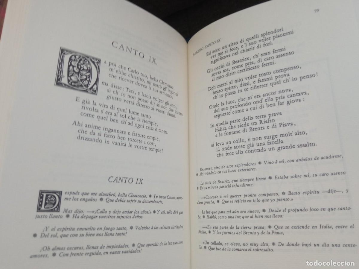 Libros de segunda mano: DANTE - LA DIVINA COMEDIA (3 VOL.). C&Iacute;RCULO DEL BIBLI&Oacute;FILO, 1975. - Foto 8